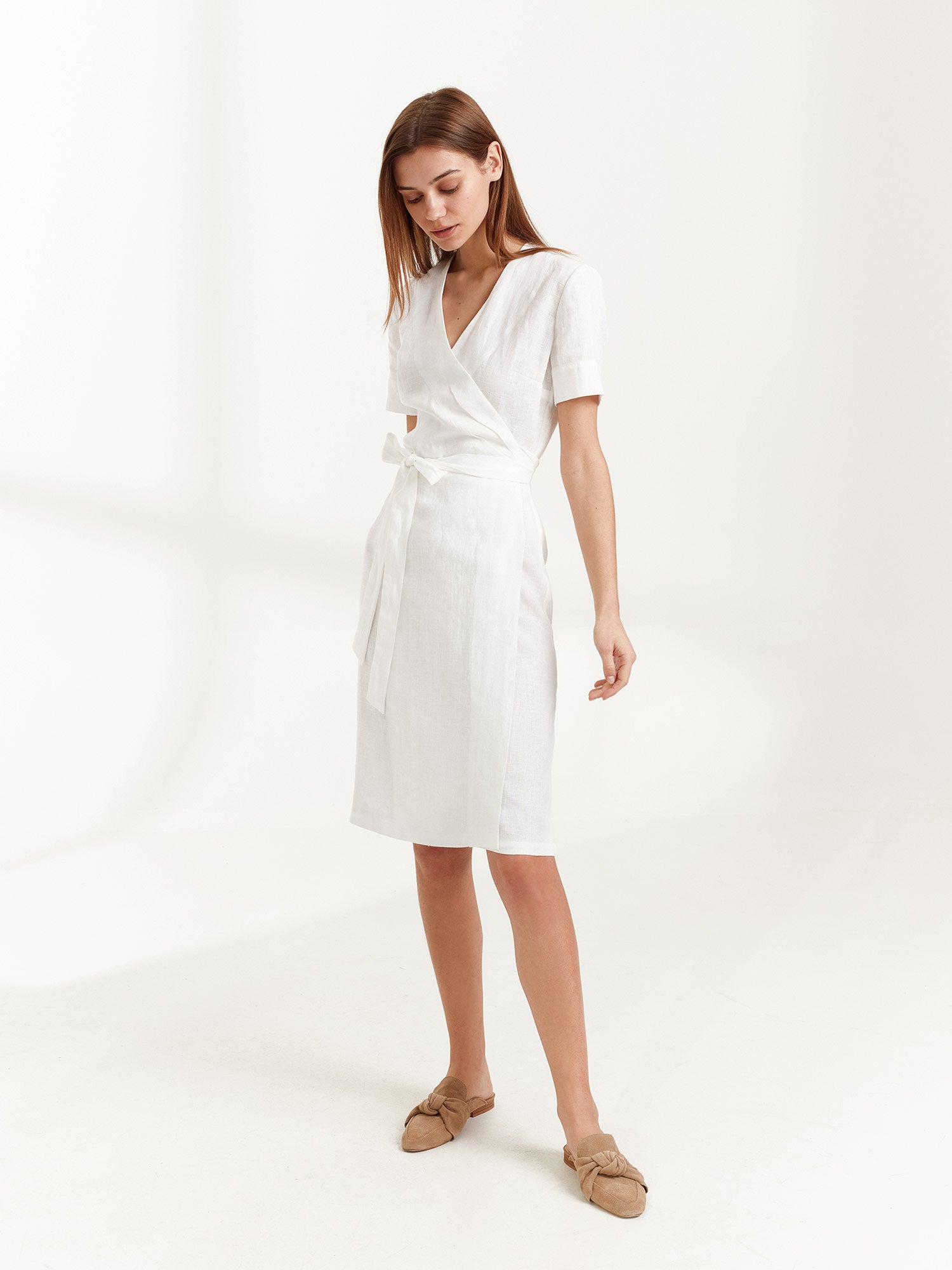 Brigitte Wrap Dress