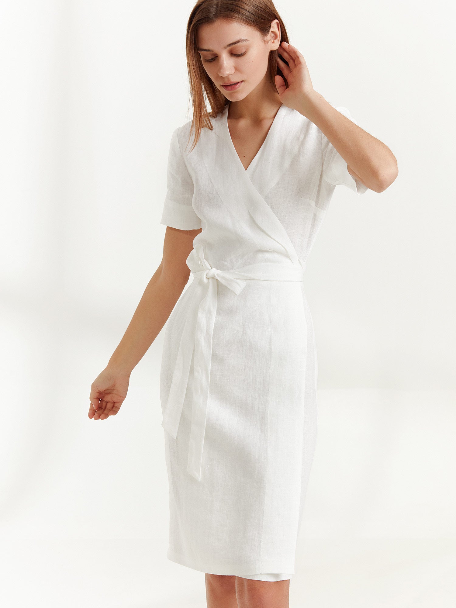 Brigitte Wrap Dress