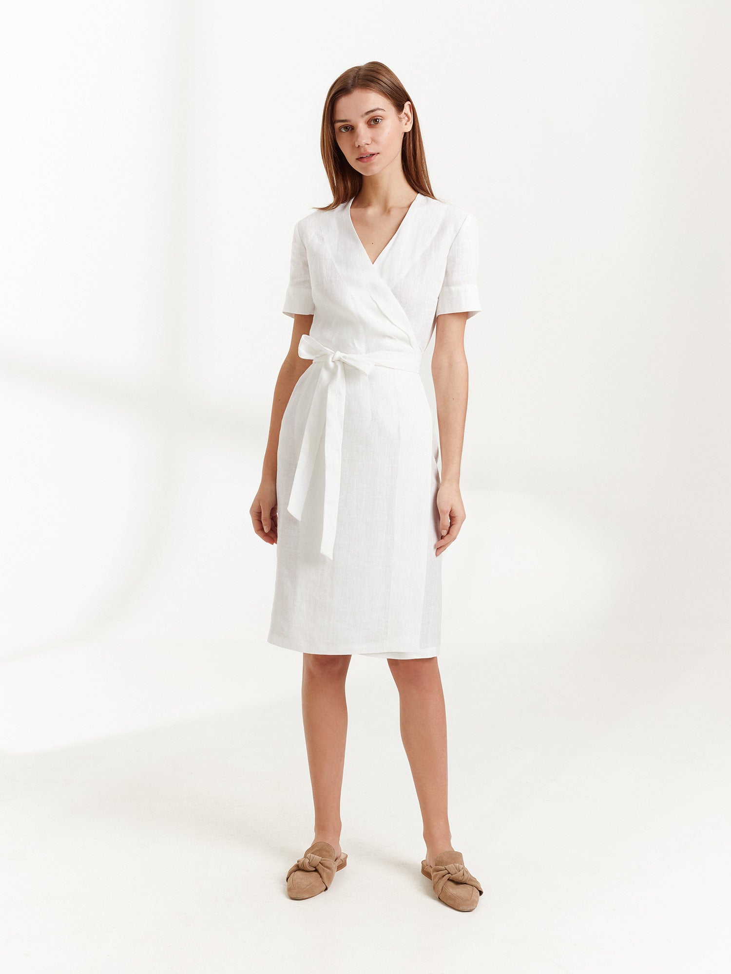 Brigitte Wrap Dress