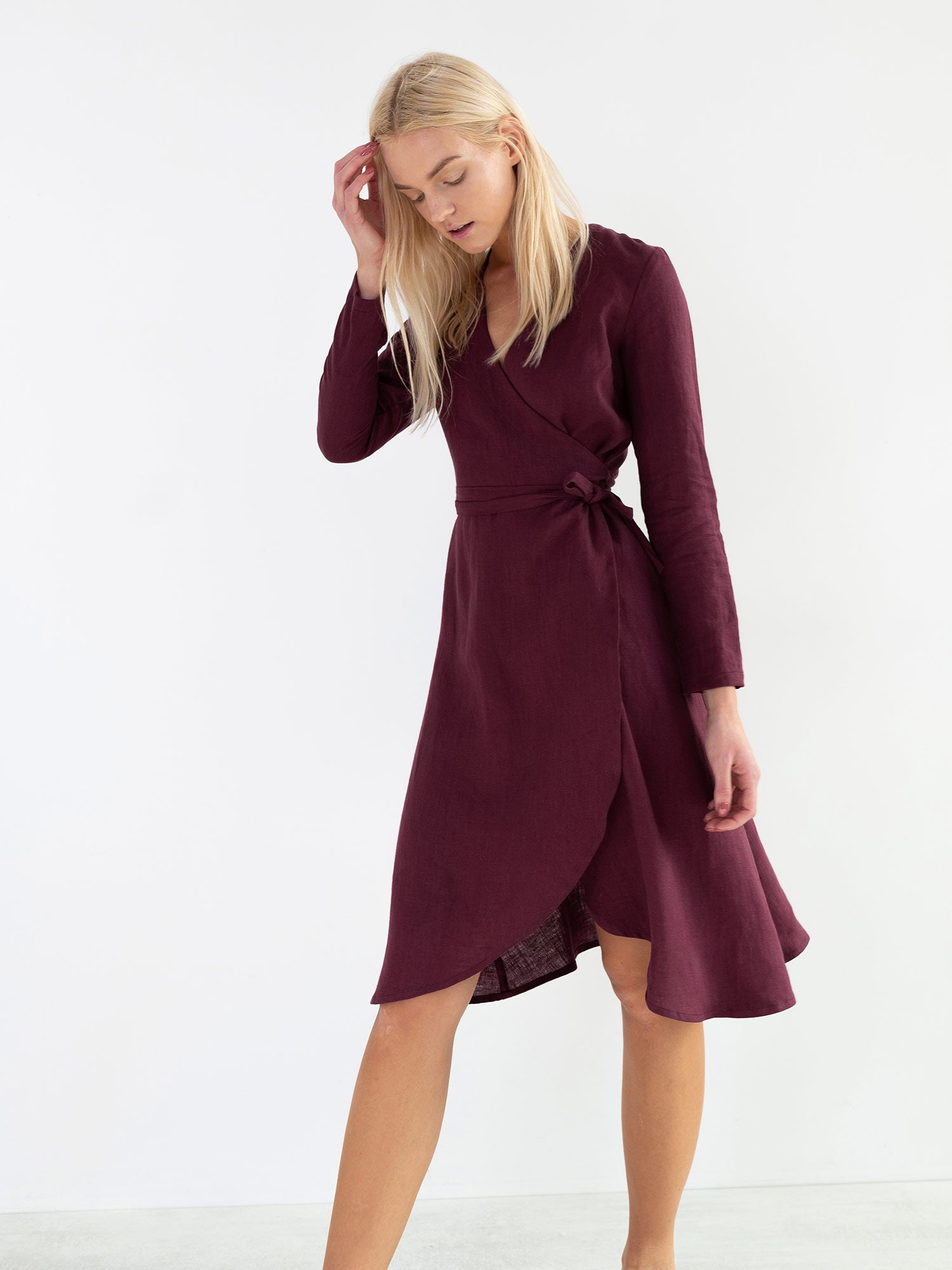 Claudia Linen Dress